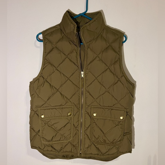 Jcrew Excursion Quilted Down Vest - Picture 2 of 4
